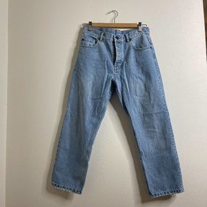 ASOS Straight Leg Mom Jeans w/ Button Fly